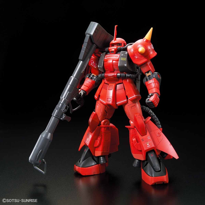 RG 1/144 Johnny Ridden's MS-06R-2 Zaku II High Mobility Type - front view 2