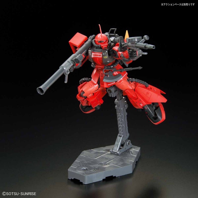 RG 1/144 Johnny Ridden's MS-06R-2 Zaku II High Mobility Type - front pose 3