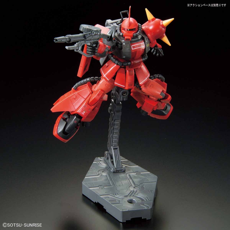 RG 1/144 Johnny Ridden's MS-06R-2 Zaku II High Mobility Type - front pose 1