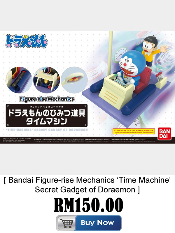 Doraemon n time machine figure