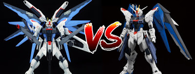 MG Freedom Gundam 1.0 Vs 2.0 – Comparison