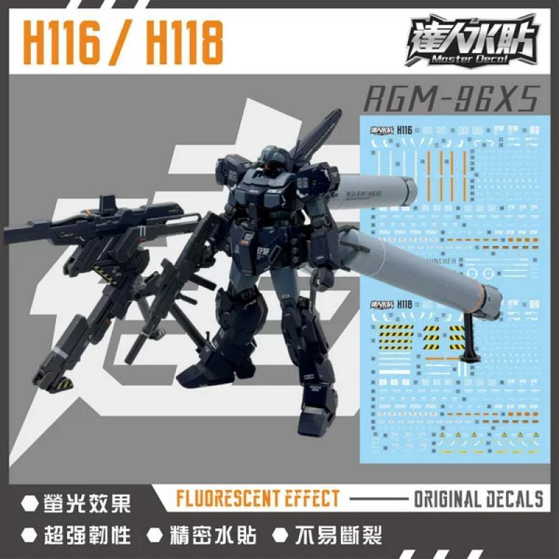 [Da Lin] Water Decal for HG 1/144 Jesta (Shezarr Type, Team B & C)