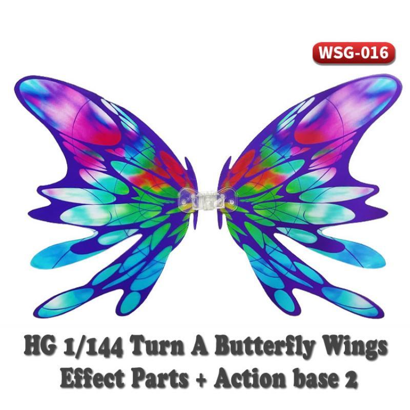HG 1/144 Turn A Gundam Butterfly Wings Effect Parts + Action base 2