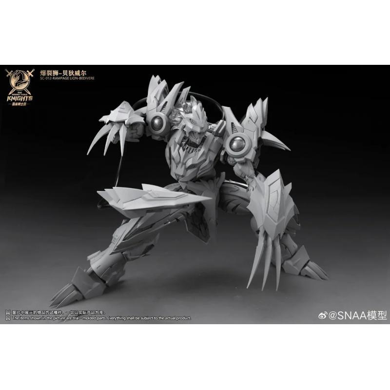 SNAA Super Nova Beyond Exquisite (BE) - SC012 Rampage Lion Bedivere - The Round Table Knights