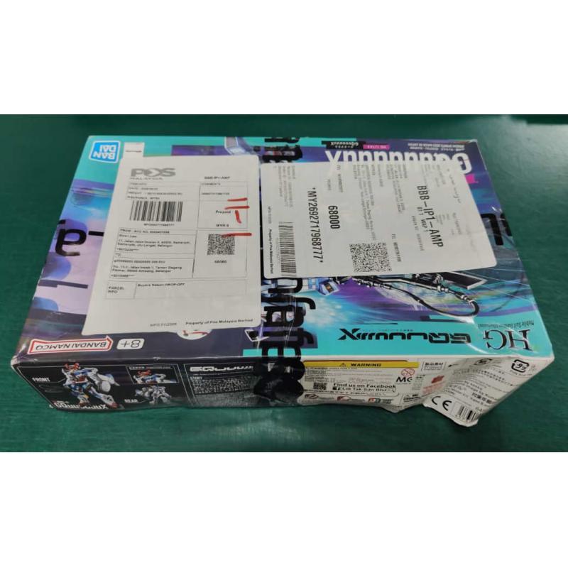 Bandai HG 1/144 GQuuuuuuX Mobile Suit Gundam (Box Damaged)