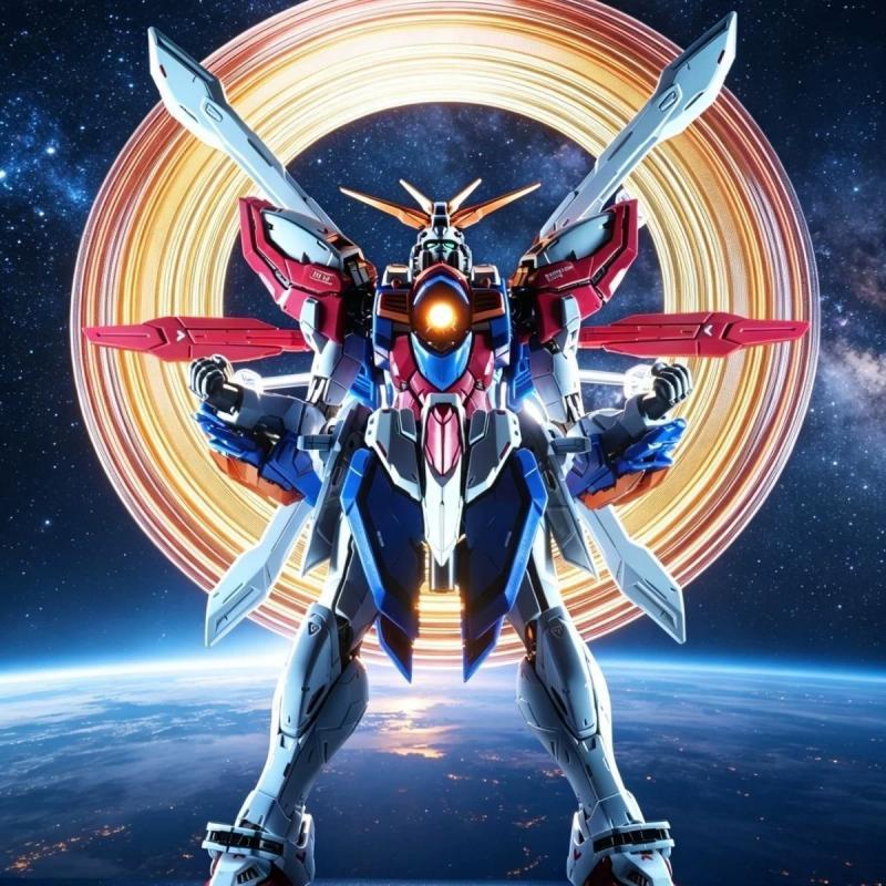 Explosive Model MG 1/100 God Gundam MB Version with Metal Inner Frame