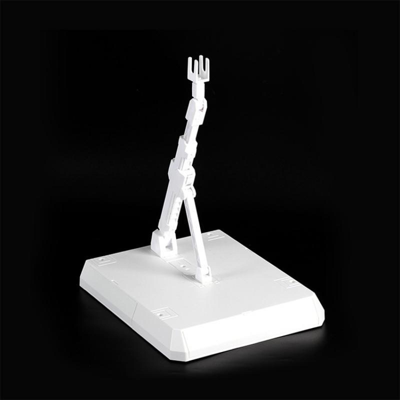 Universal Display Action Base / Stand for HG MG 1/144 1/100 Scale Model Kit with Drawer (White)