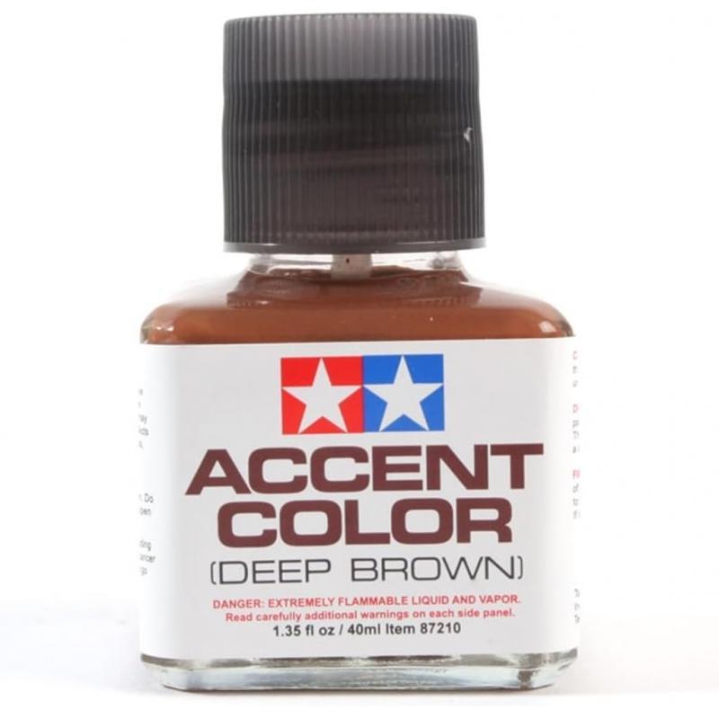 Tamiya Panel Line Accent Color - Deep Brown (40ml)