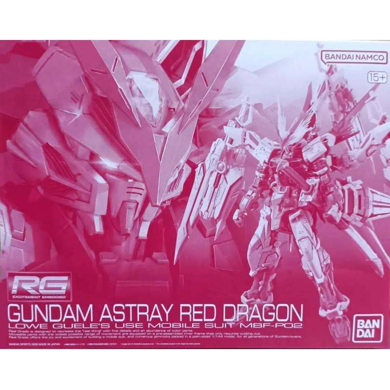 P-Bandai RG 1/144 Gundam Astray Red Dragon