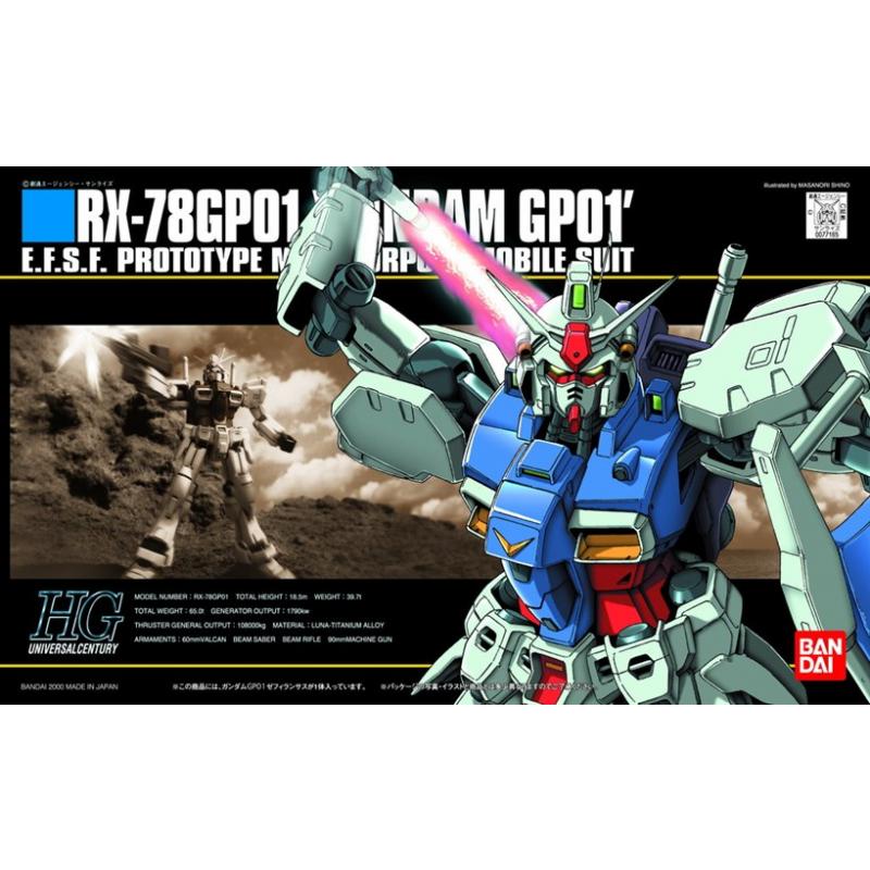 [013] HGUC 1/144 RX-78 GP01 Gundam Zephyranthes
