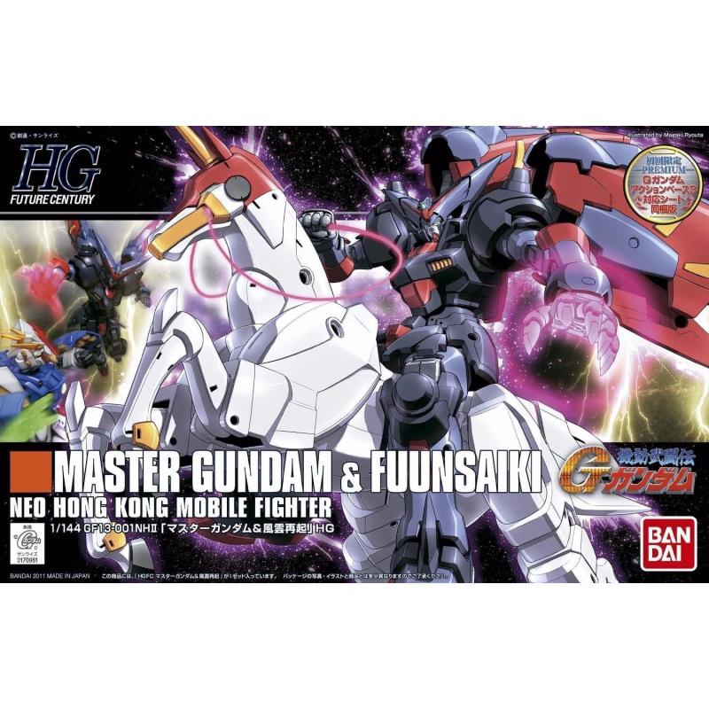 [128] HG 1/144 Master Gundam & Fuunsaiki