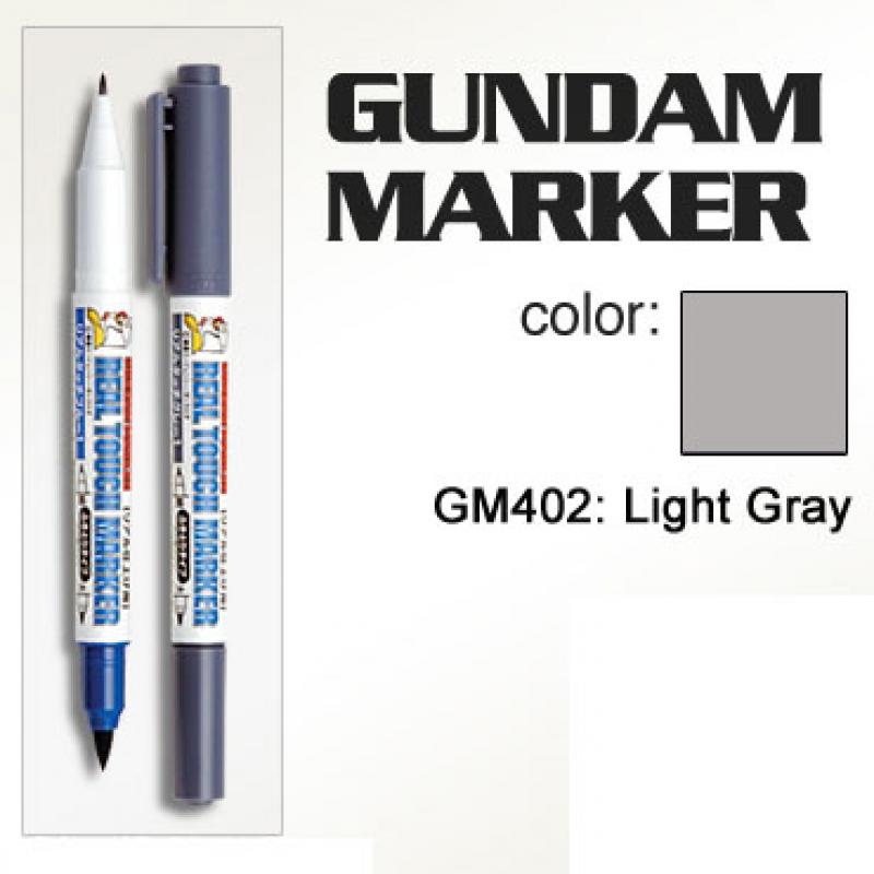 Gundam Marker - Twin Heads Real Touch GM402 (Light Gray)