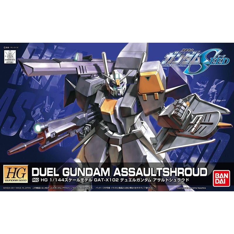 [R02] HG 1/144 Duel Gundam Assaultshroud