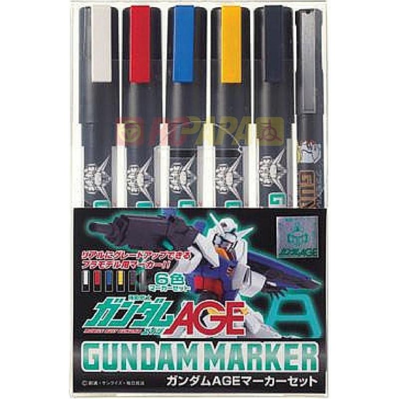 GMS120 Gundam Marker Gundam Age Marker Set