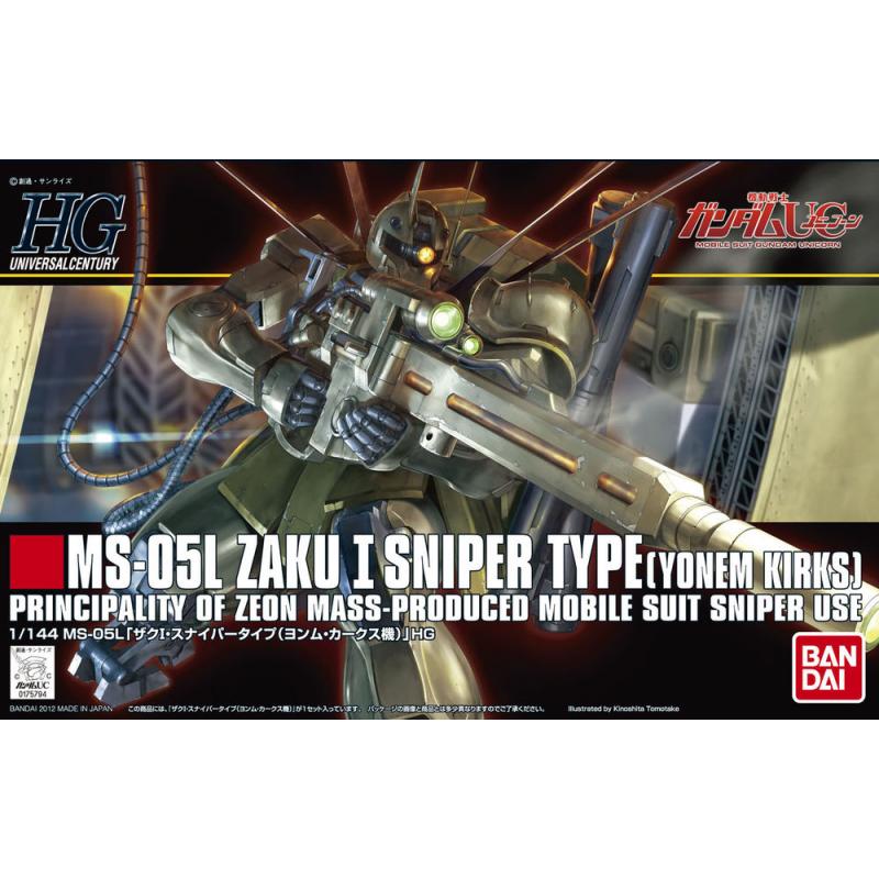 [137] HG 1/144 Zaku I Sniper Type (Yonem Kirks Custom)