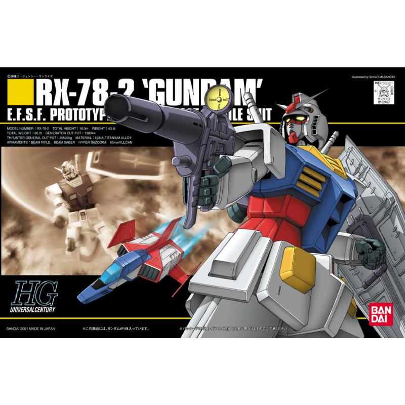 [021] HGUC 1/144 RX-78-2 Gundam