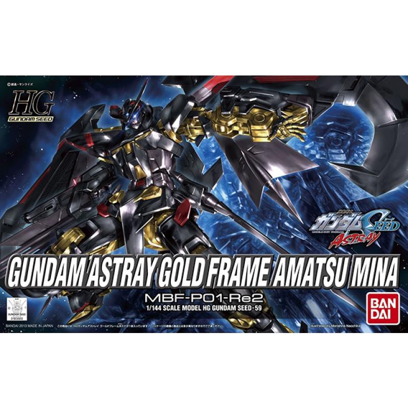 [59] HG 1/144 Gundam Astray Gold Frame Amatsu Mina