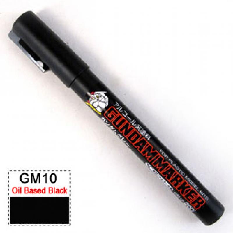 Gundam Marker Pen - Oil Based GM10 (Black)