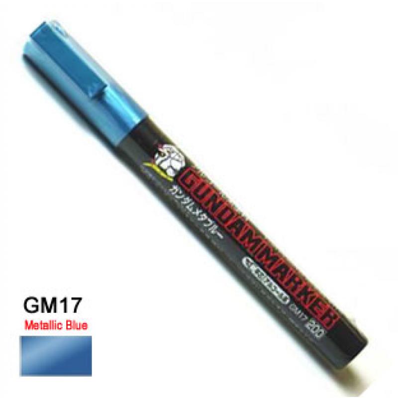 Gundam Marker Pen - Oil Based GM17 (Metallic Blue)