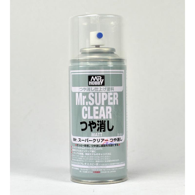 [B514] (MR HOBBY) Mr.SUPER CLEAR FLAT MATT SPRAY (170ml)