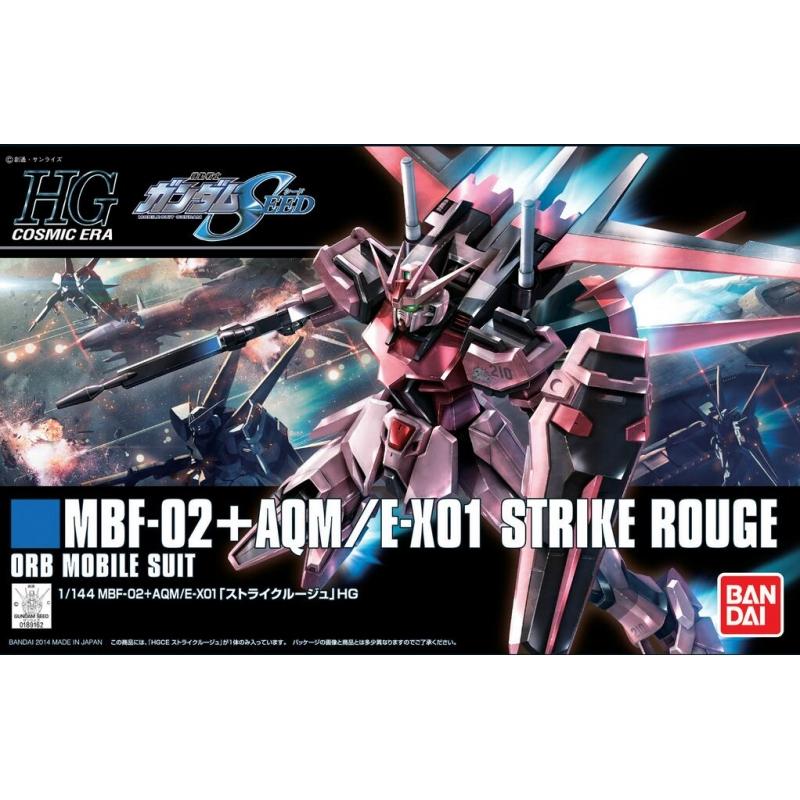 [176] HG 1/144 MBF-02+AQM/E-X01 Strike Rouge