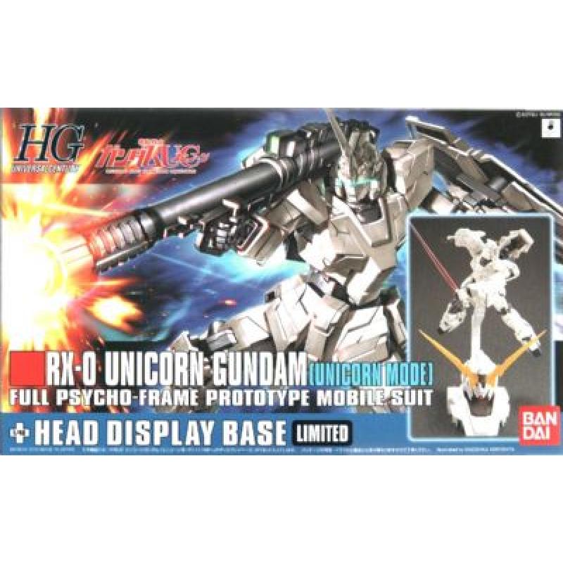 HGUC 1/144 RX-0 Unicorn Gundam [Unicorn Mode] + Head Display Base