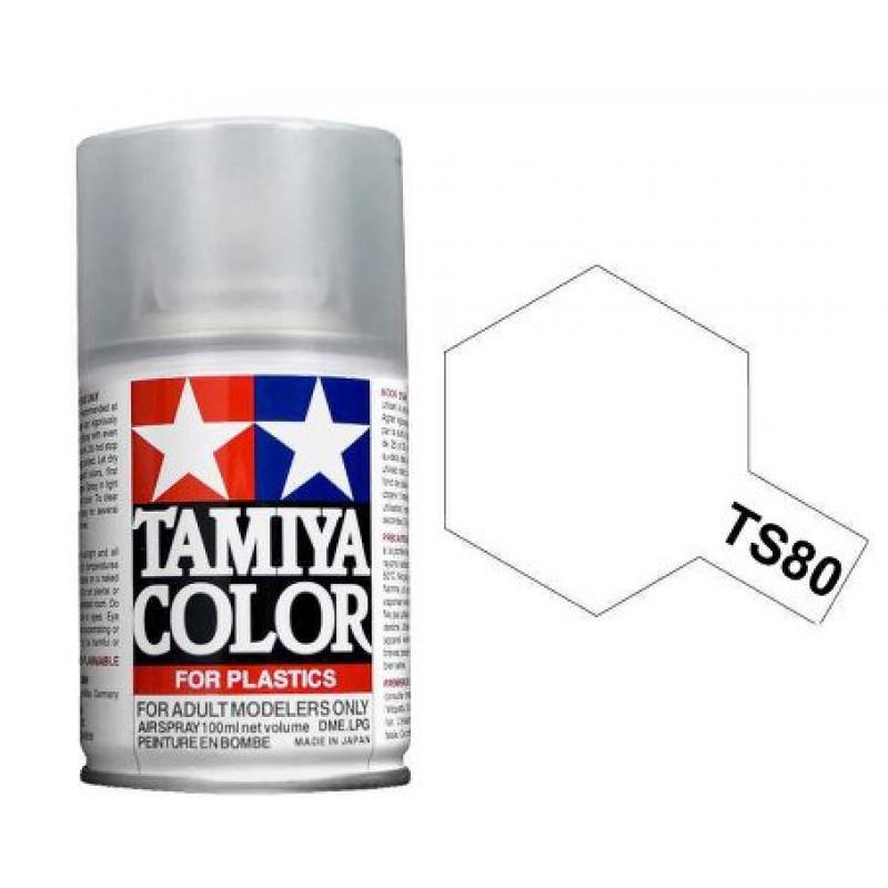 Tamiya Flat Clear Top Coat Spray TS-80
