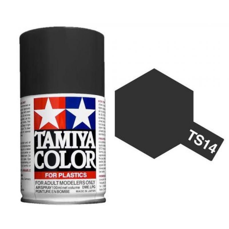 Tamiya Black Paint Spray TS-14