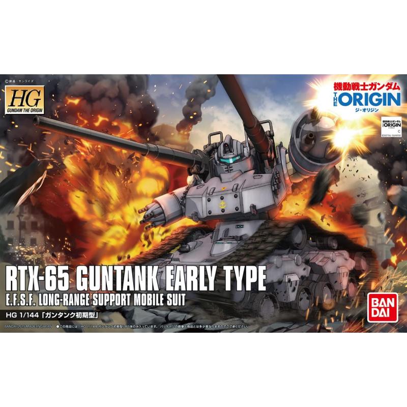 [002] HG ORIGIN 1/144 Guntank Early Type