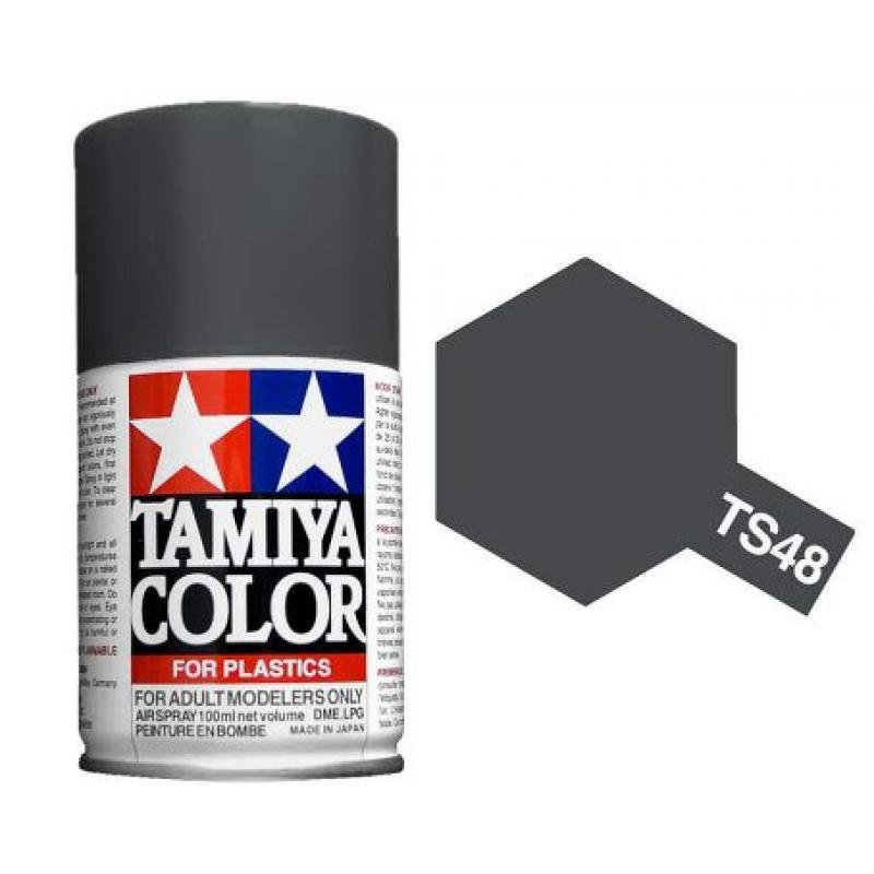 Tamiya Gunship Gray Paint Spray TS-48