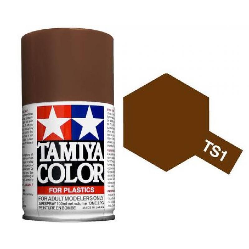Tamiya Red Brown Spray TS-01