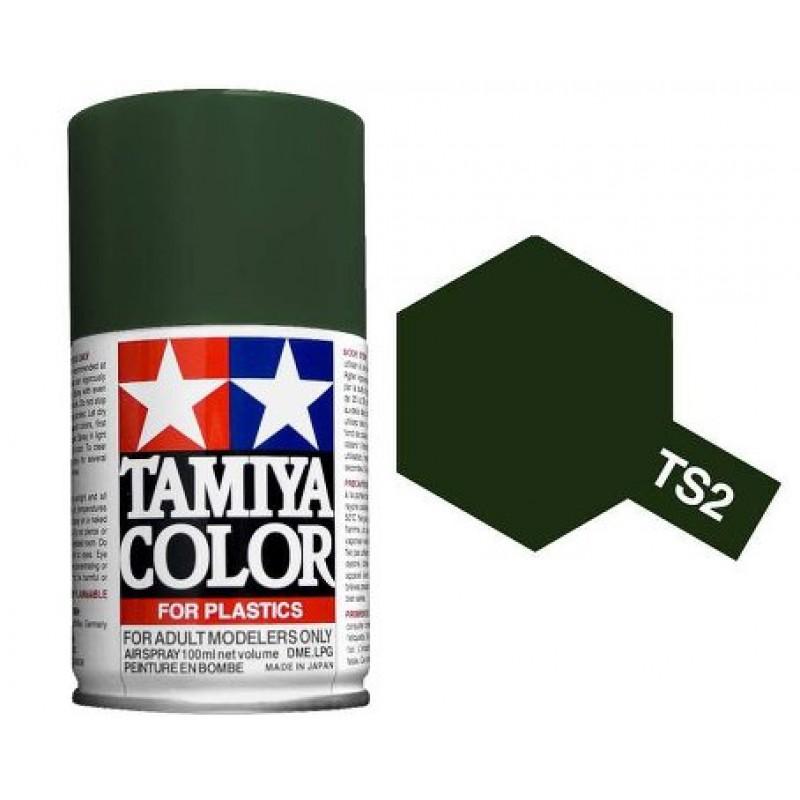 Tamiya Dark Green Spray TS-02