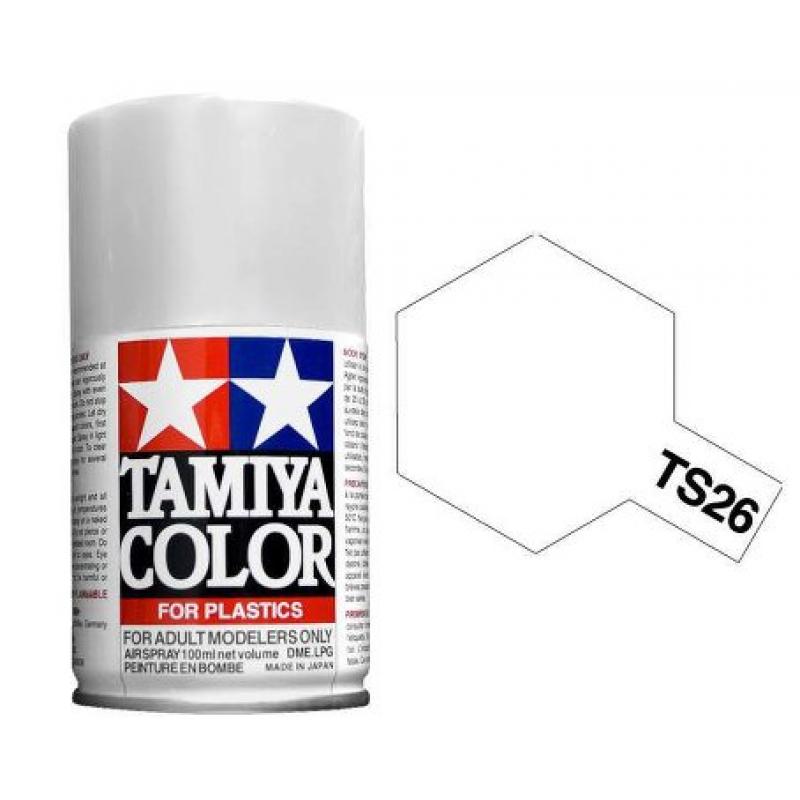 Tamiya Pure White Paint Spray TS-26