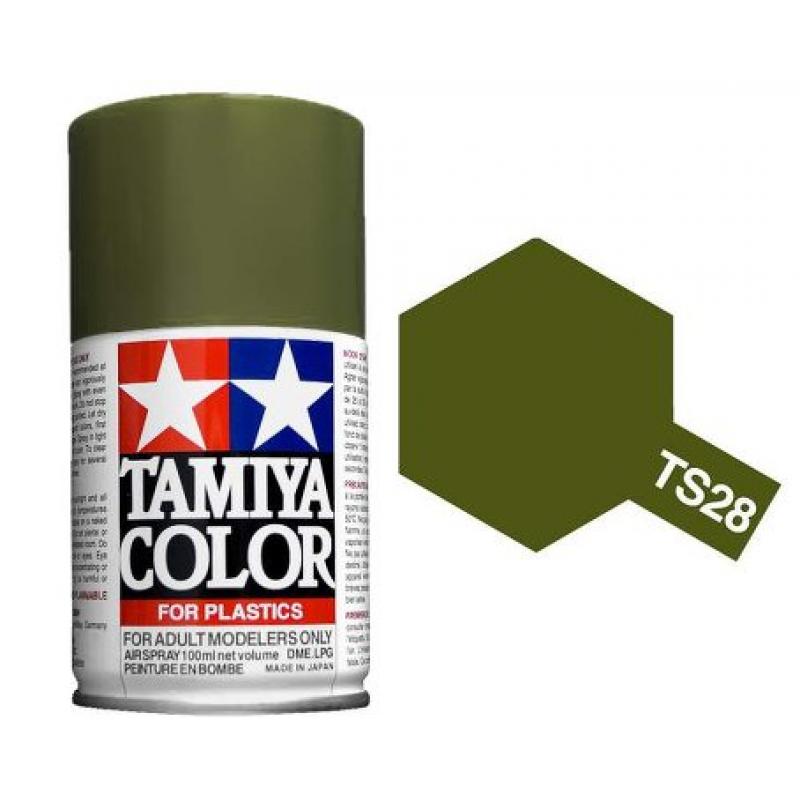 Tamiya Olive Drab 2 Paint Spray TS-28