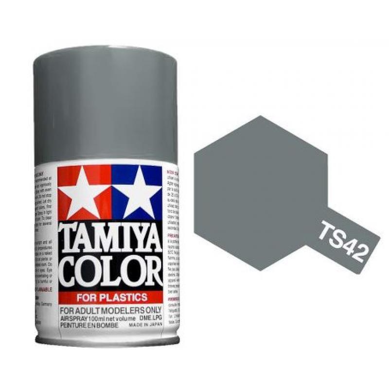 Tamiya Light Gun Metal Paint Spray TS-42