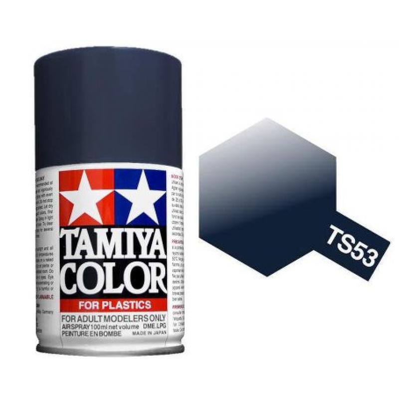 Tamiya Deep Metallic Blue Paint Spray TS-53