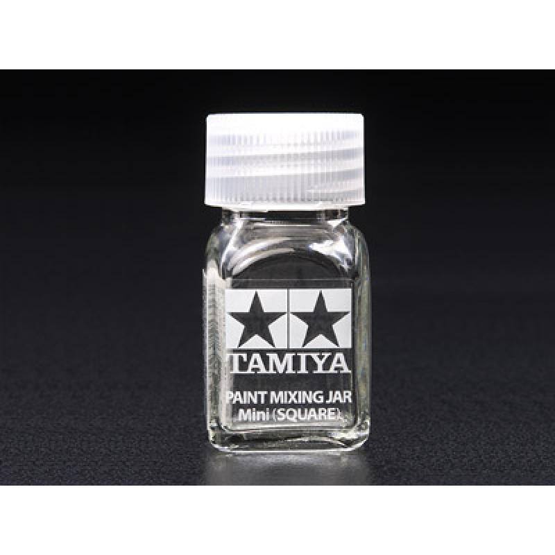 Tamiya: Spare Bottle Mini (Square) - 10ml
