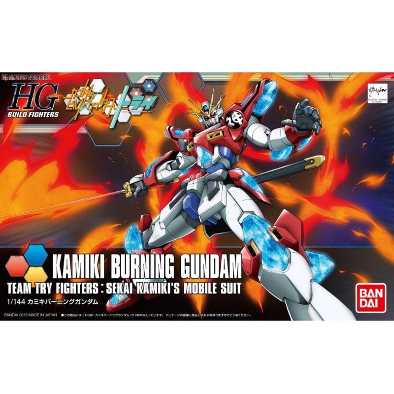 [043] HGBF 1/144 Kamiki Burning Gundam