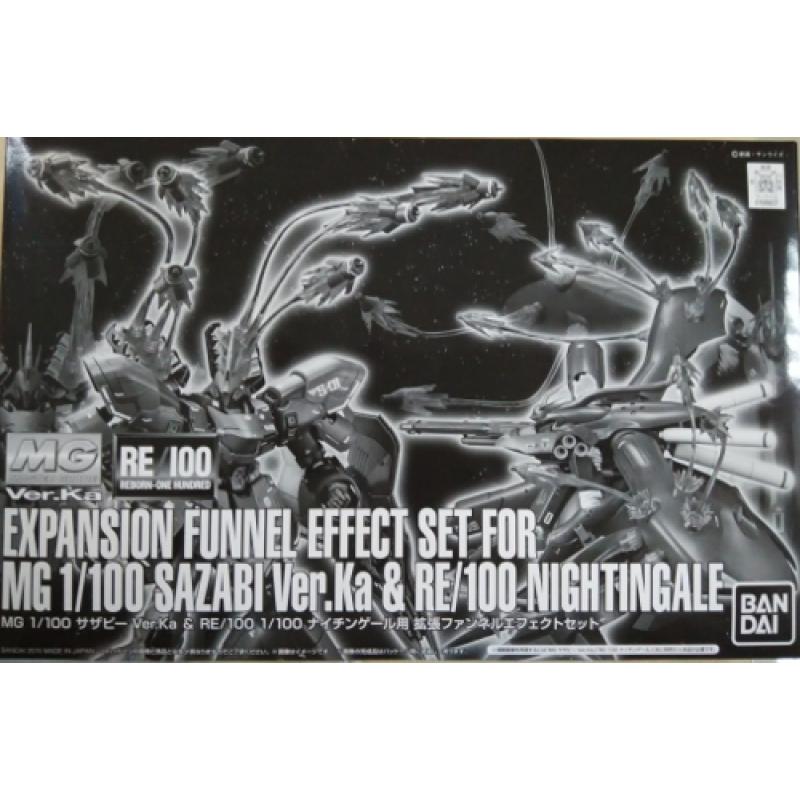P-Bandai Exclusive: Funnel Effect Expansion Unit For MG 1/100 Sazabi Ver.Ka / RE/100 Nightingale