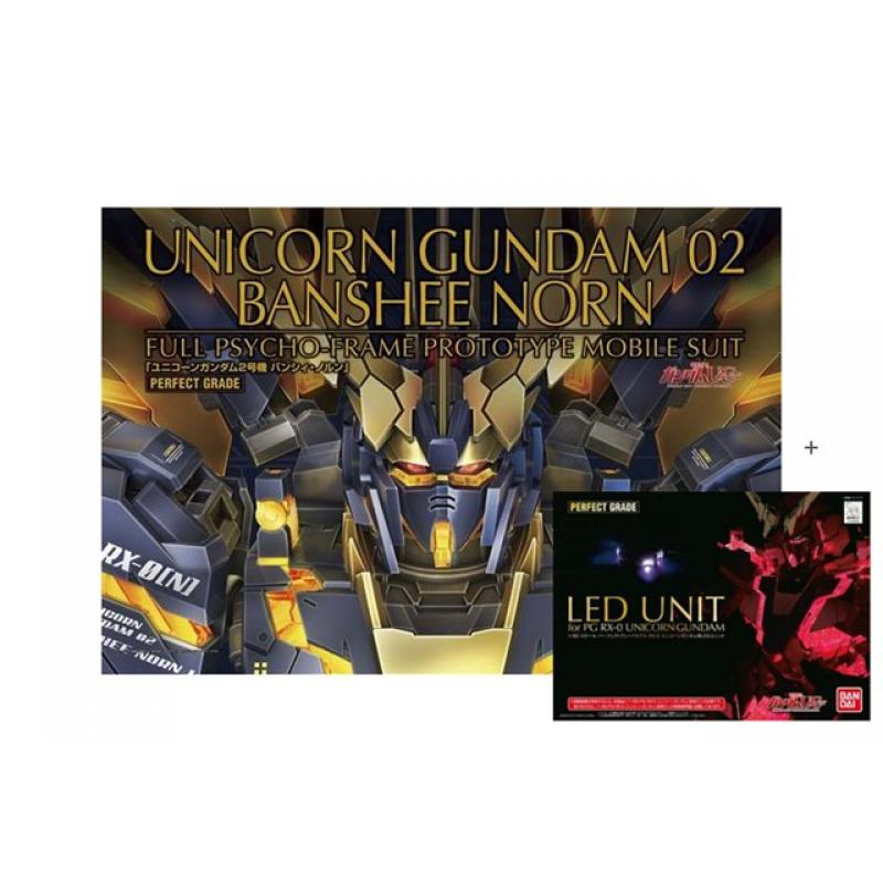 PG 1/60 RX-0 [N] Unicorn Gundam 02 Banshee Norn (With LED)