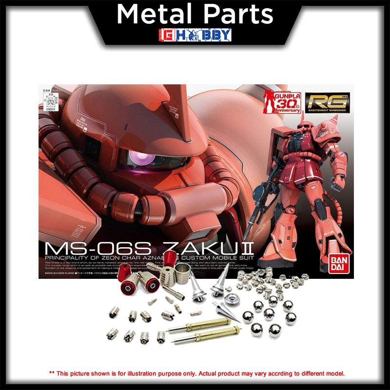 [Metal Part] RG Char's Zaku Metal Enhancement Part Set