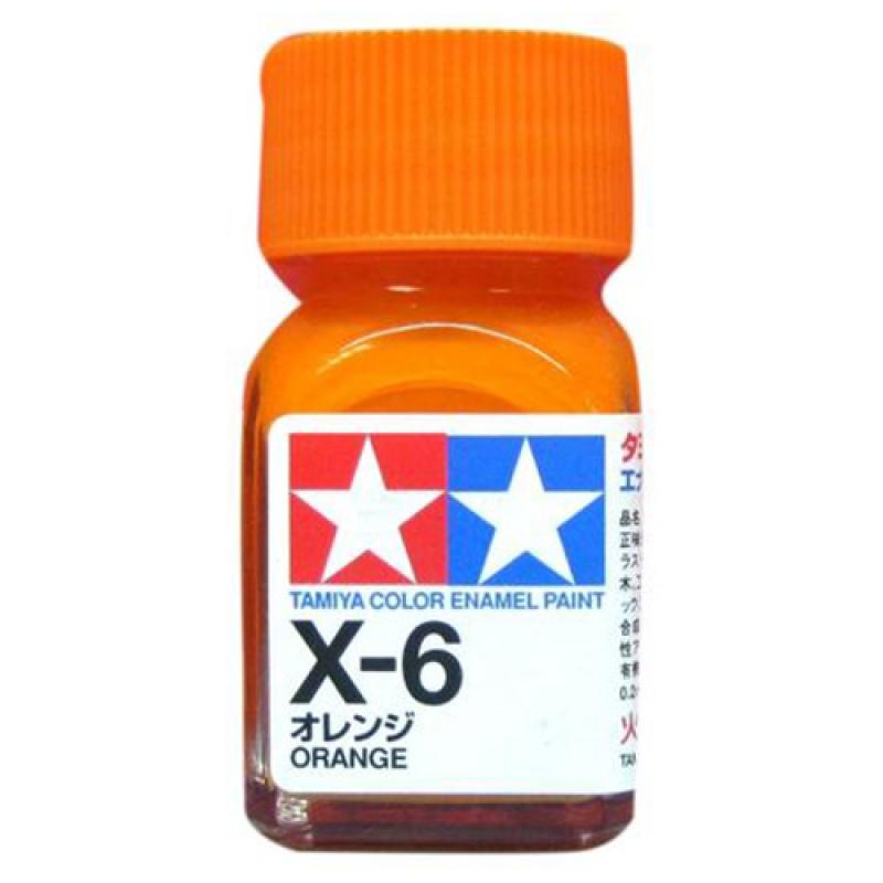 Tamiya Color Enamel Paint X-06 Orange (10ML)