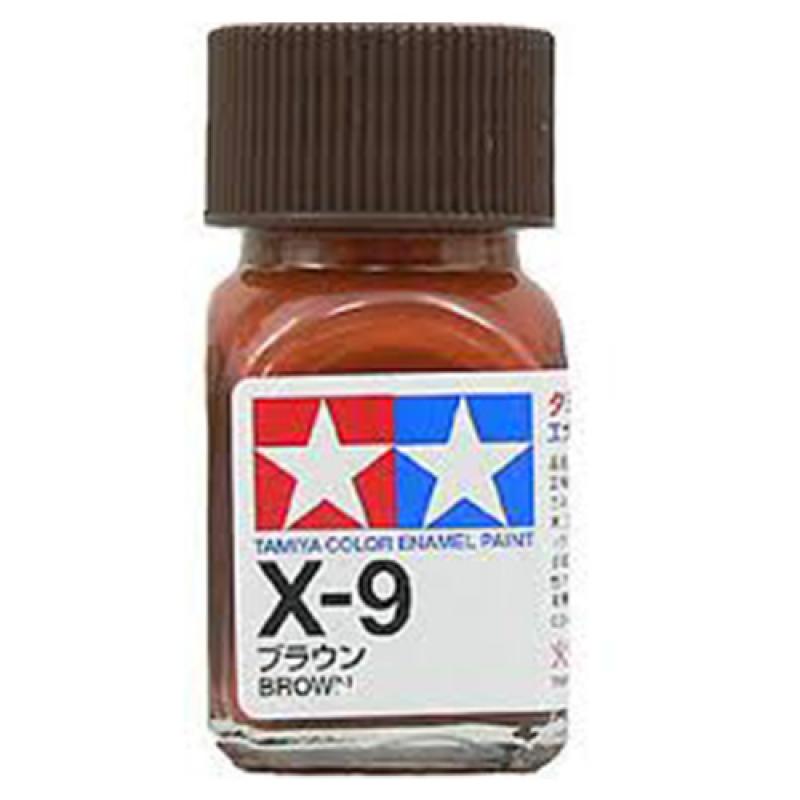 Tamiya Color Enamel Paint X-09 Brown (10ML)
