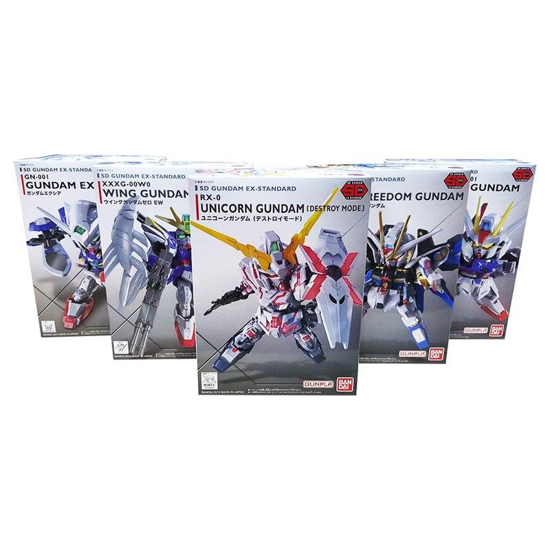 [5 in 1] SD Ex-Standard - Strike Freedom, Aile Strike, Wing Zero EW, Exia, Unicorn