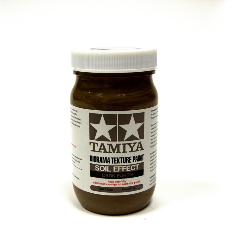 Tamiya Diorama Texture Paint - Soil Effect Dark Earth