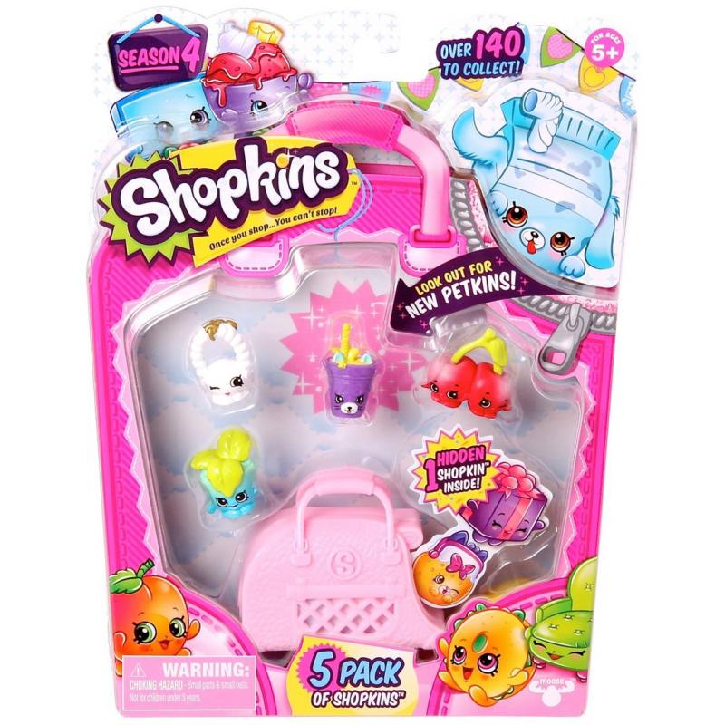 [Moose] Shopkins S4 - 5 Pack
