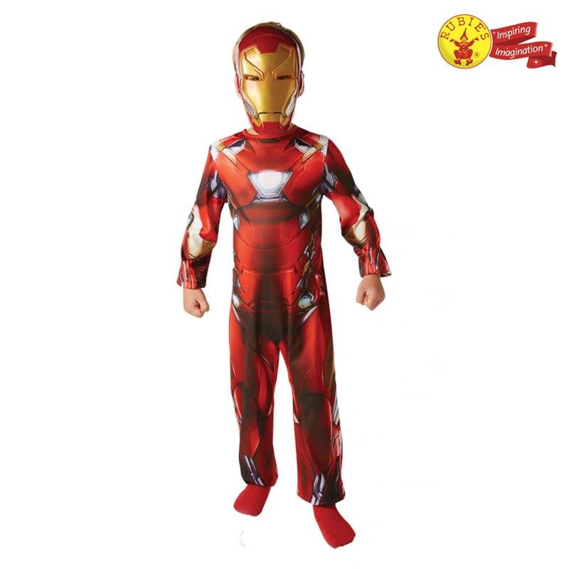 Rubies Kid Costume: Iron Man Classic Costume - S Size
