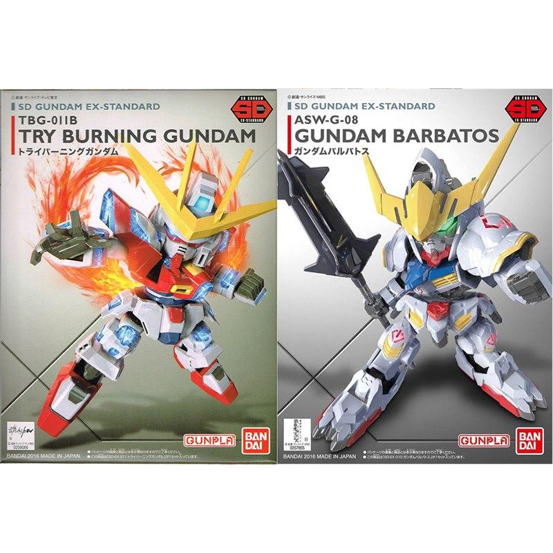 [2 in 1] SD Ex-Standard - Gundam Barbatos, Try Burning Gundam