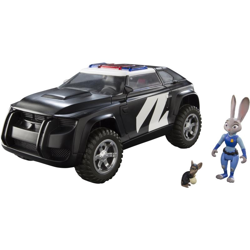 [Takara Tomy] Disney Zootopia - Judy's Police Cruiser (with Judy & Mouse Perp)