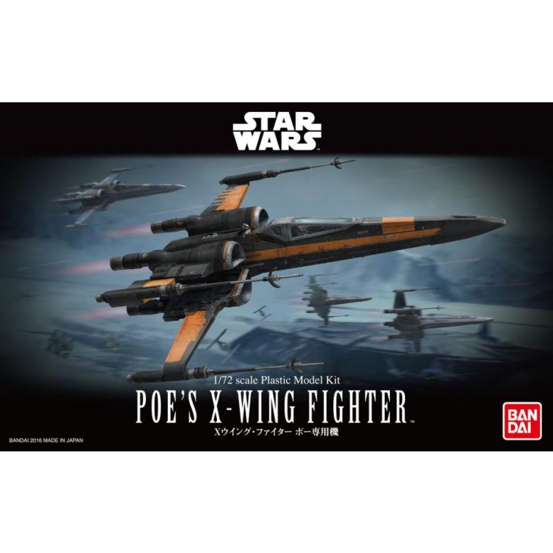 [Star Wars] 1/72 Poe's X-Wing Fighter